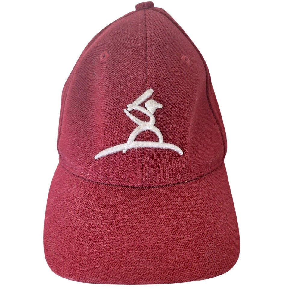 Extra Innings Red Baseball Embroidered cap